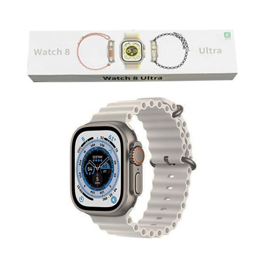 Smartwatch 8 Ultra 49mm Silver